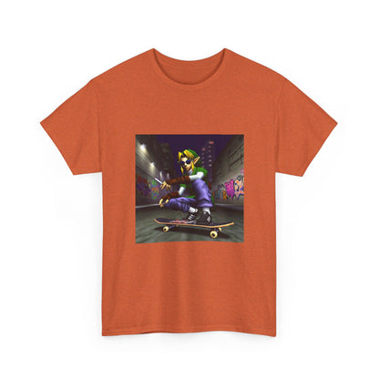 Link Skater Smoking In Alley Tee
