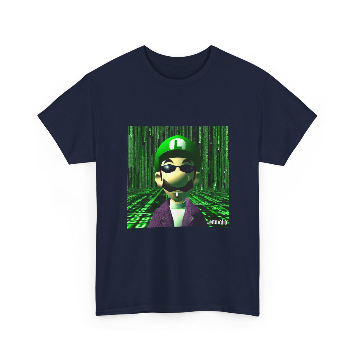 Matrix Luigi Smoking In The Glitch