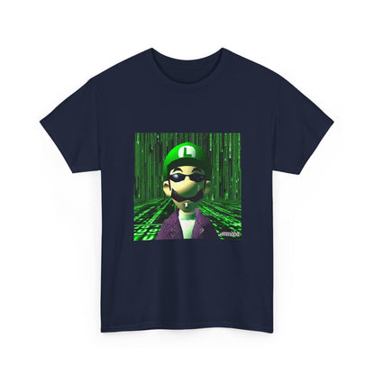 Matrix Luigi Smoking In The Glitch