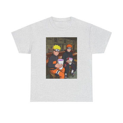 Naruto And Pain Sipping Lean Tee