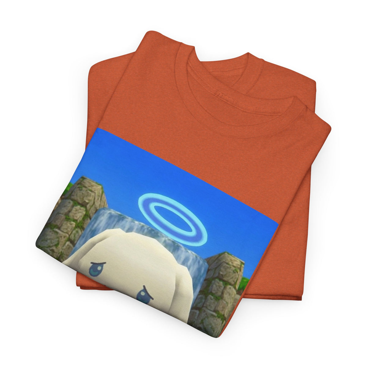Angel Cinnamoroll Floating By Waterfall Tee