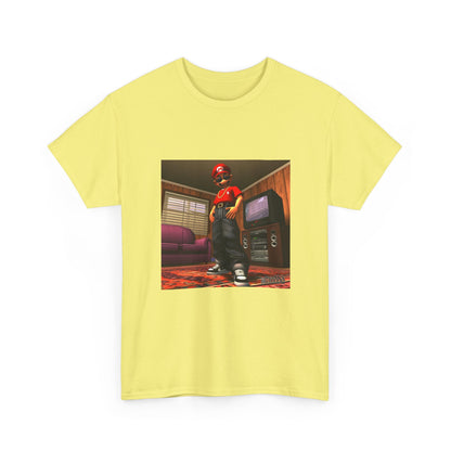 Gangster Mario Chillin' In The Crib Tee