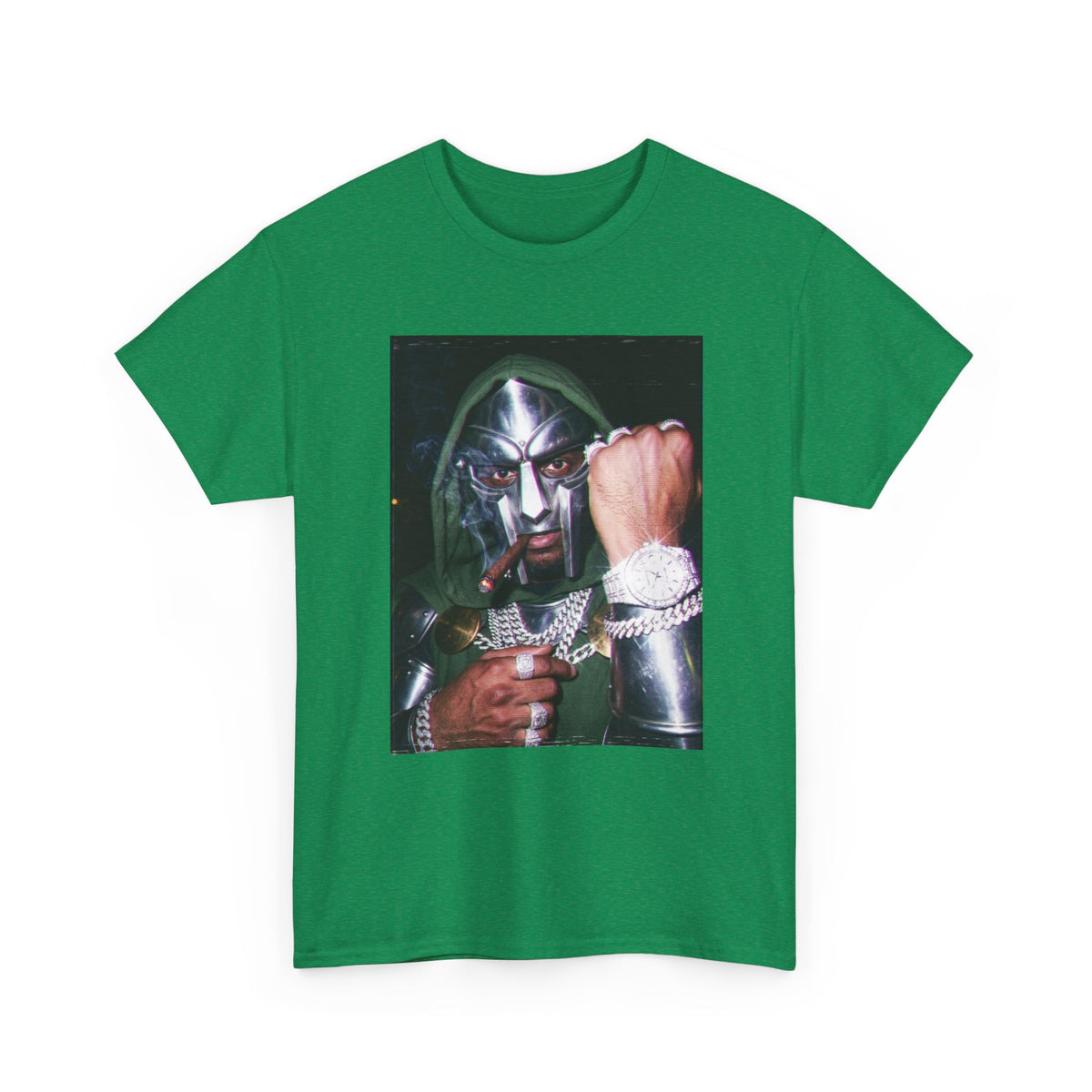 Masked Rapper Smoking Cigar Tee