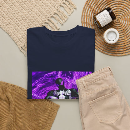 Symbiote Spider-Man Chilling with Lean Tee