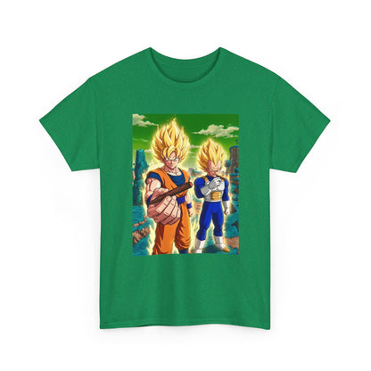 Goku and Vegeta Powering Up With Blunts