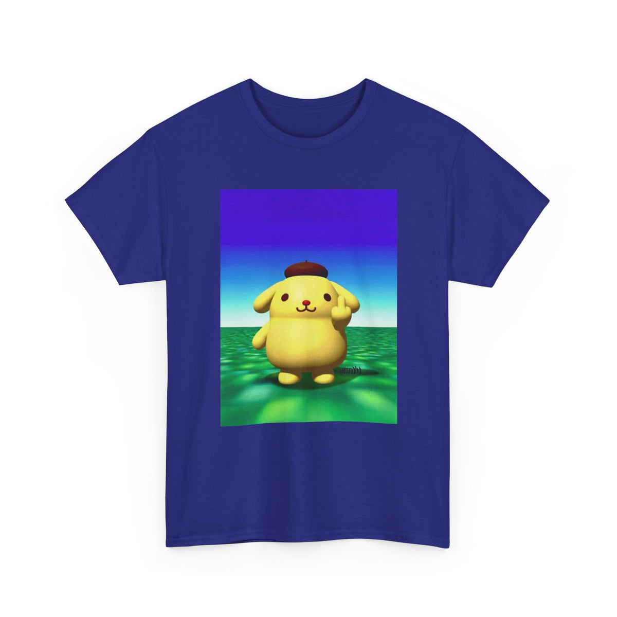 Pompompurin Flipping The Bird Tee