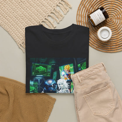 Cybernetic Pilot, Holographic Girl, And Dragon Ball Z