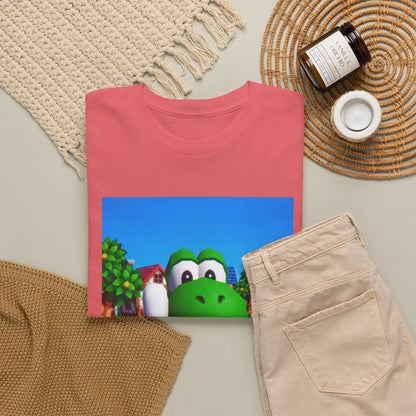 Yoshi Giving The Finger Tee (Design 6)
