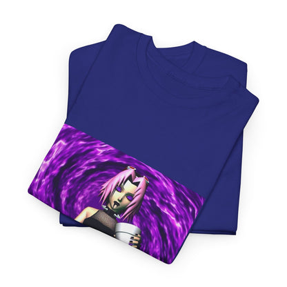 Goth Sakura With Purple Drank Tee