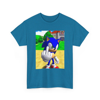 Sonic Flipping The Bird Tee