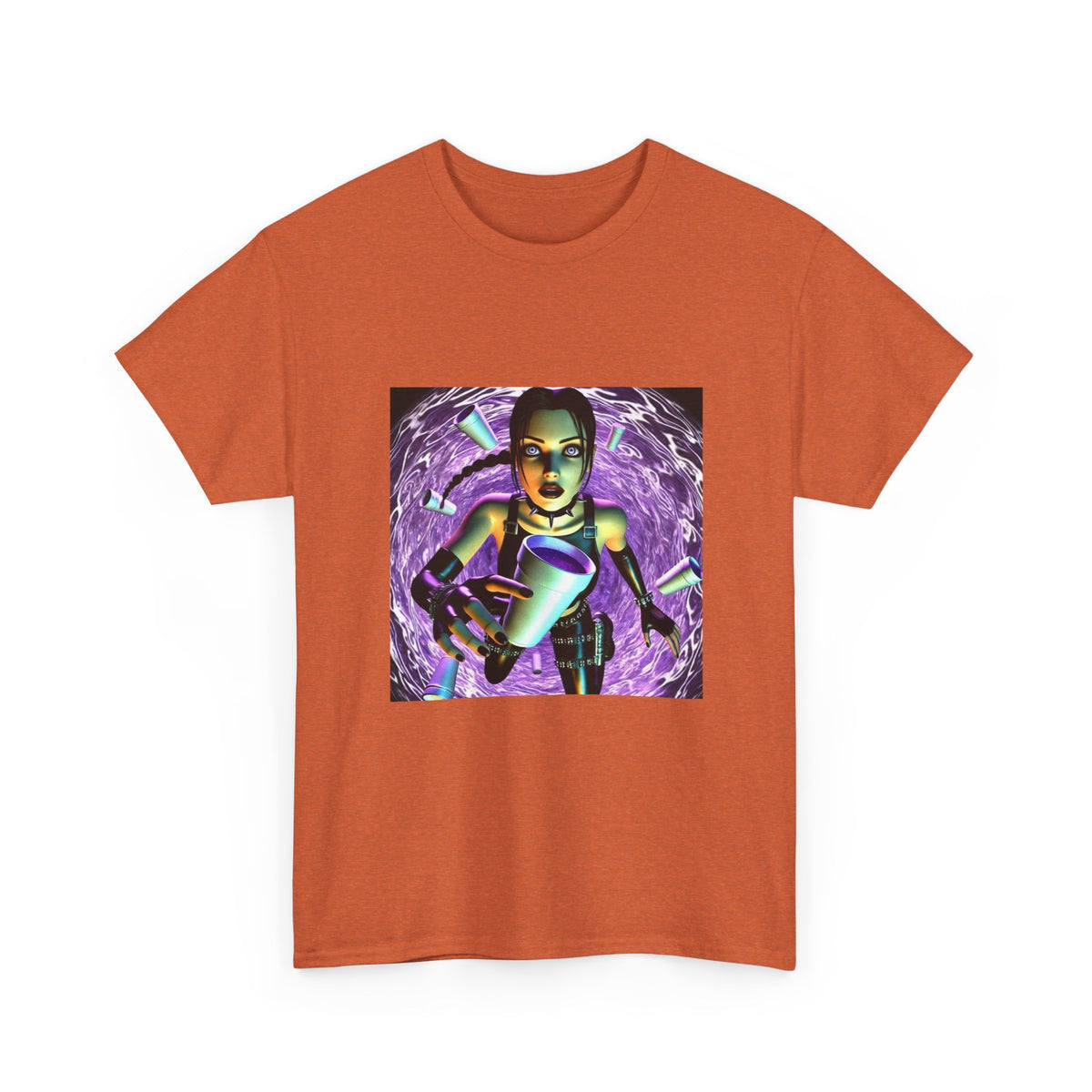 Digital Drip II Abstract Design Tee