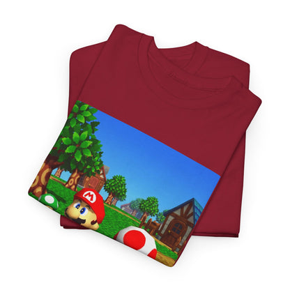 Mario And Toad Chillin' With Shrooms