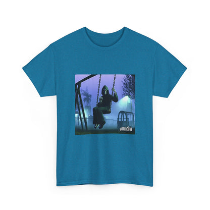 Grim Reaper Giving Middle Finger On Swing