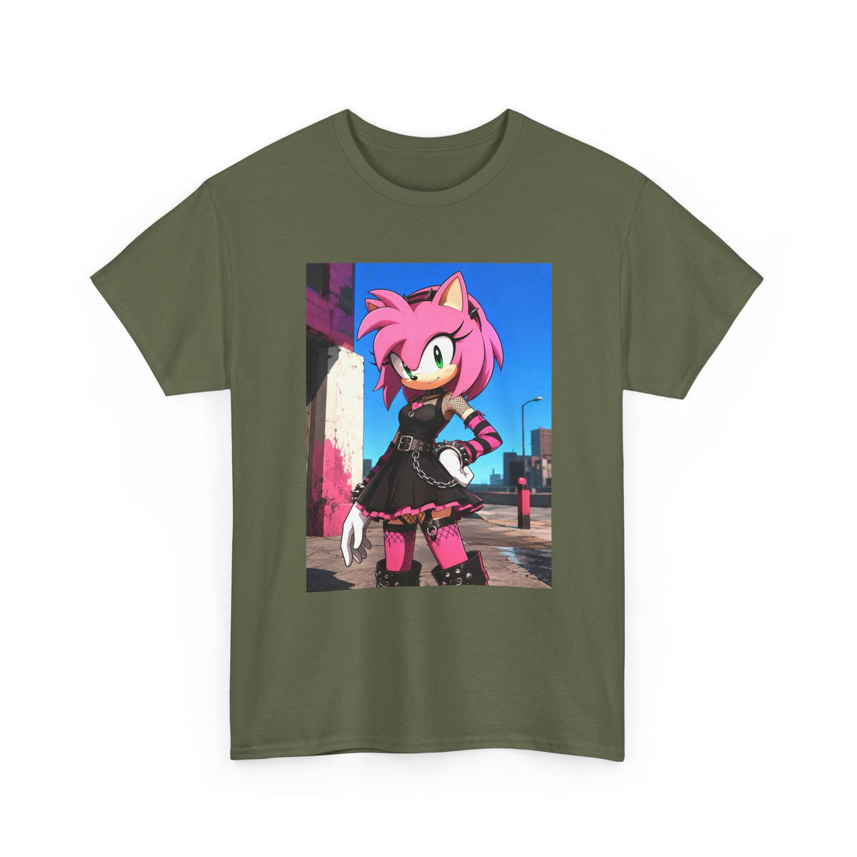 Goth Amy Rose Strikes A Pose (Design 2)