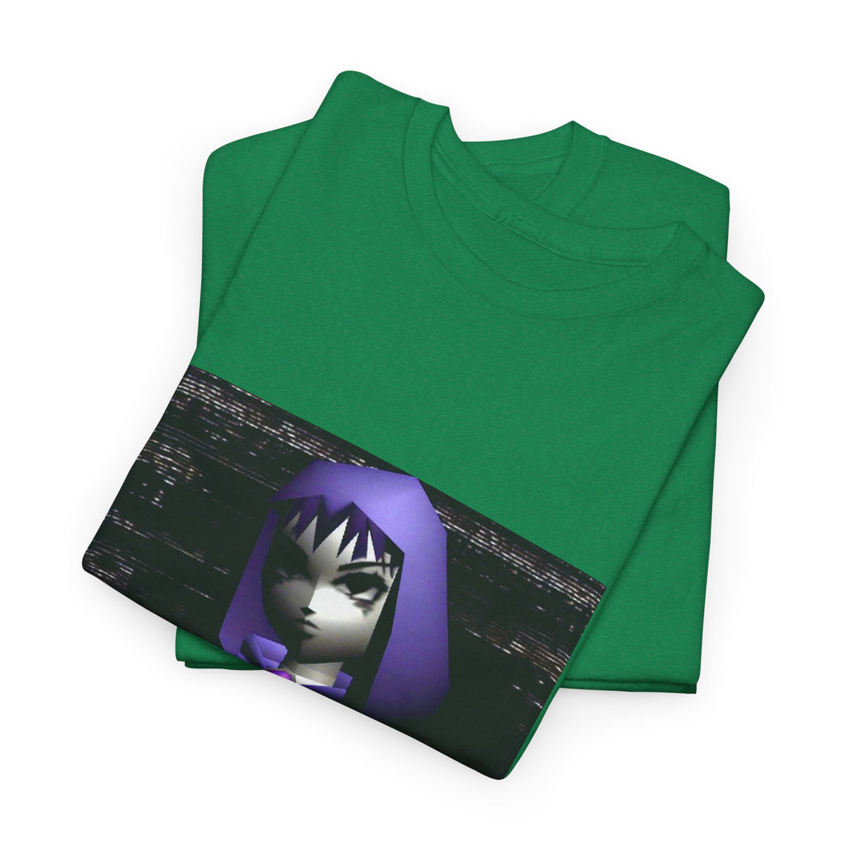 Low-Poly Raven Glaring Tee