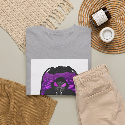 Spider-Hoodie Character Sipping Purple Drank Tee