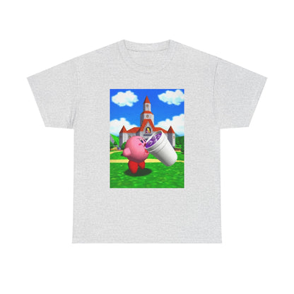 Kirby Sipping Lean At Peach's Castle