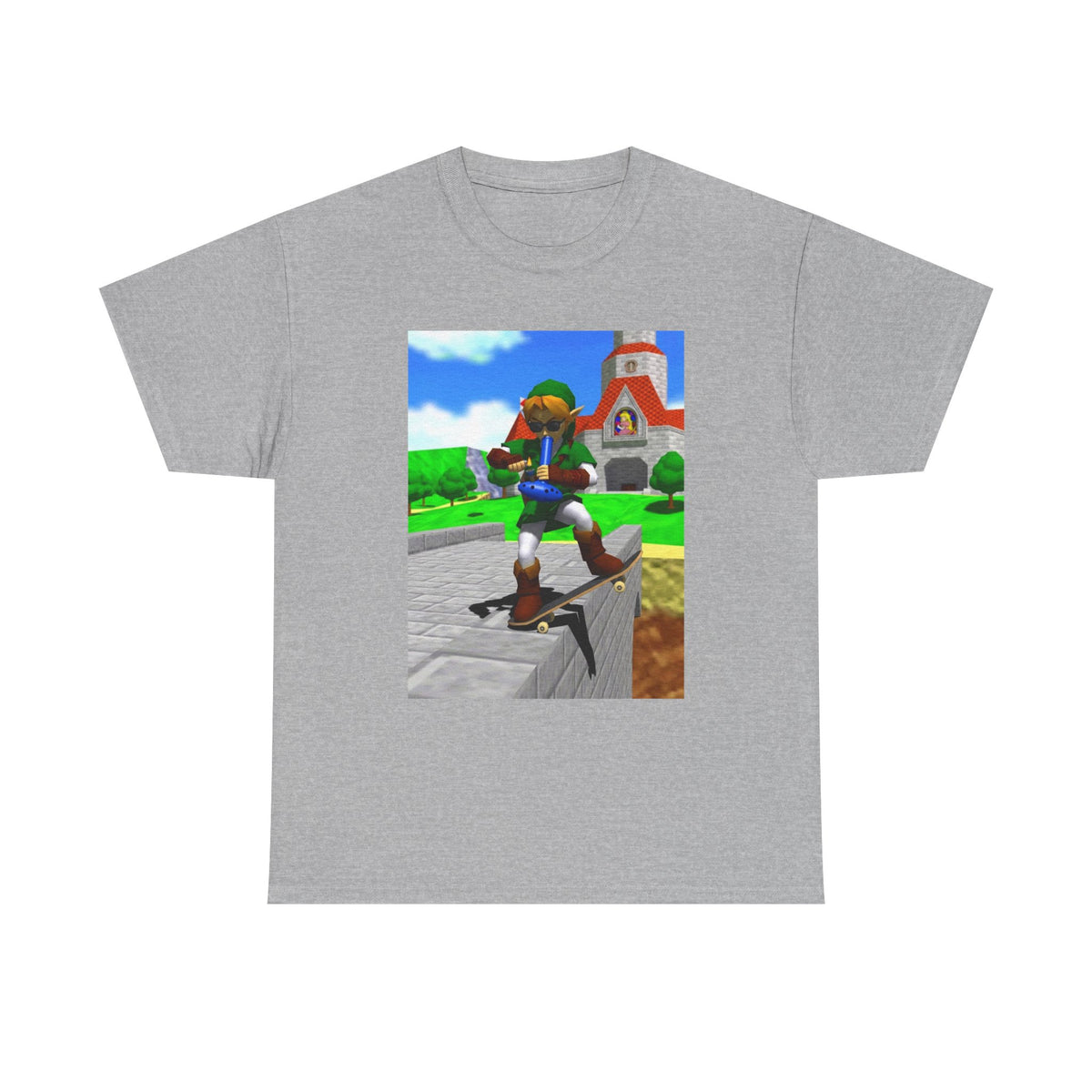 Stoner Link On Skateboard With Ocarina Bong