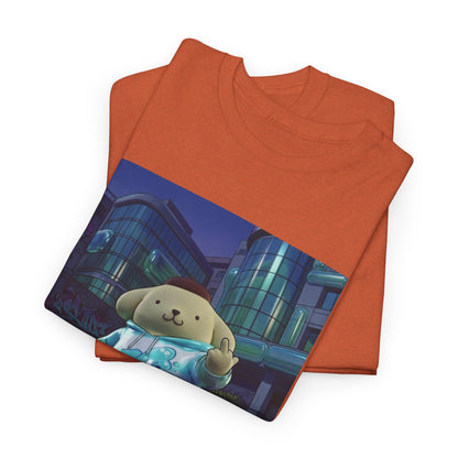 Pompompurin Flips Off In Skateshop City