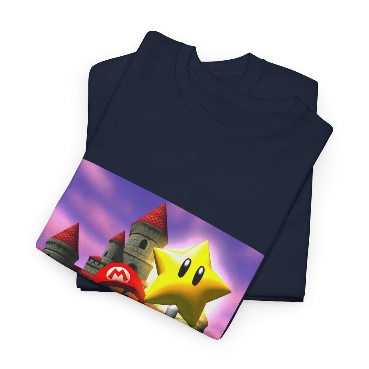 Mario Flips Off The Star Tee
