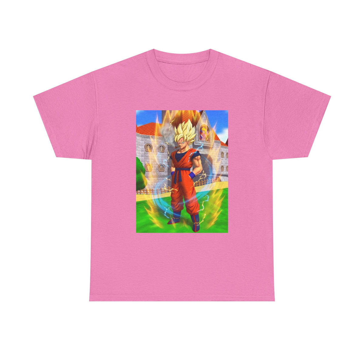 Super Saiyan Smoking A Blunt Tee
