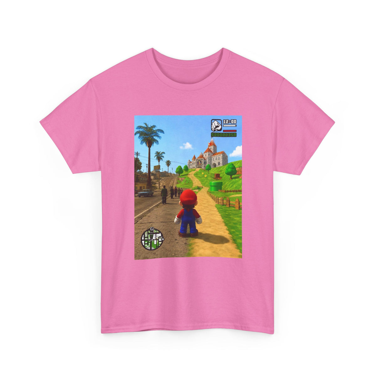 Mario Exploring San Andreas Streets