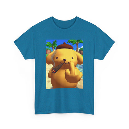 Pompompurin Smoking Blunt & Flipping Off