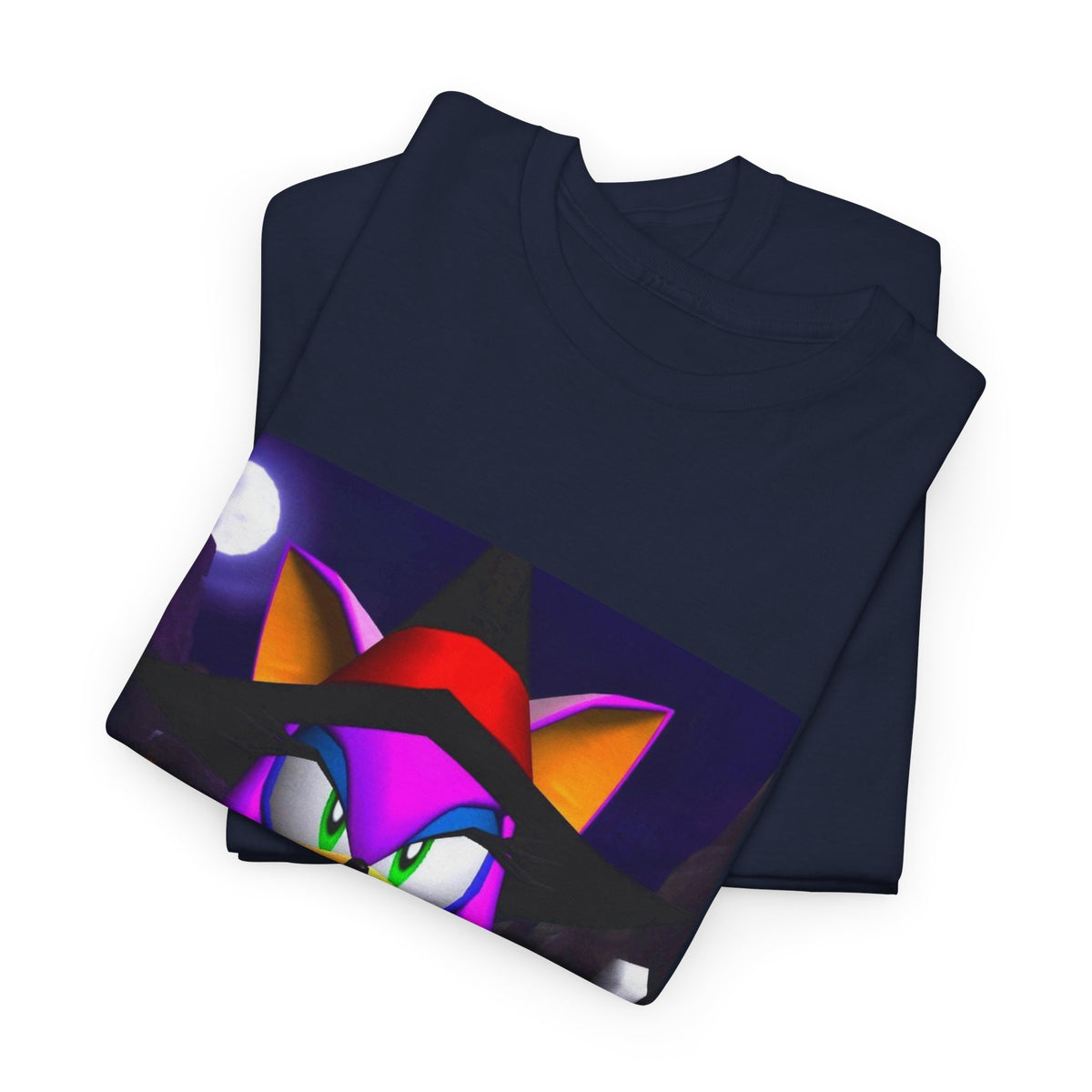Witchy Sonic Character Giving Middle Finger
