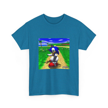 Sonic On A Trippy Green Hill Zone
