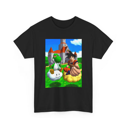 Yoshi And Goku Sharing A Smoke Tee