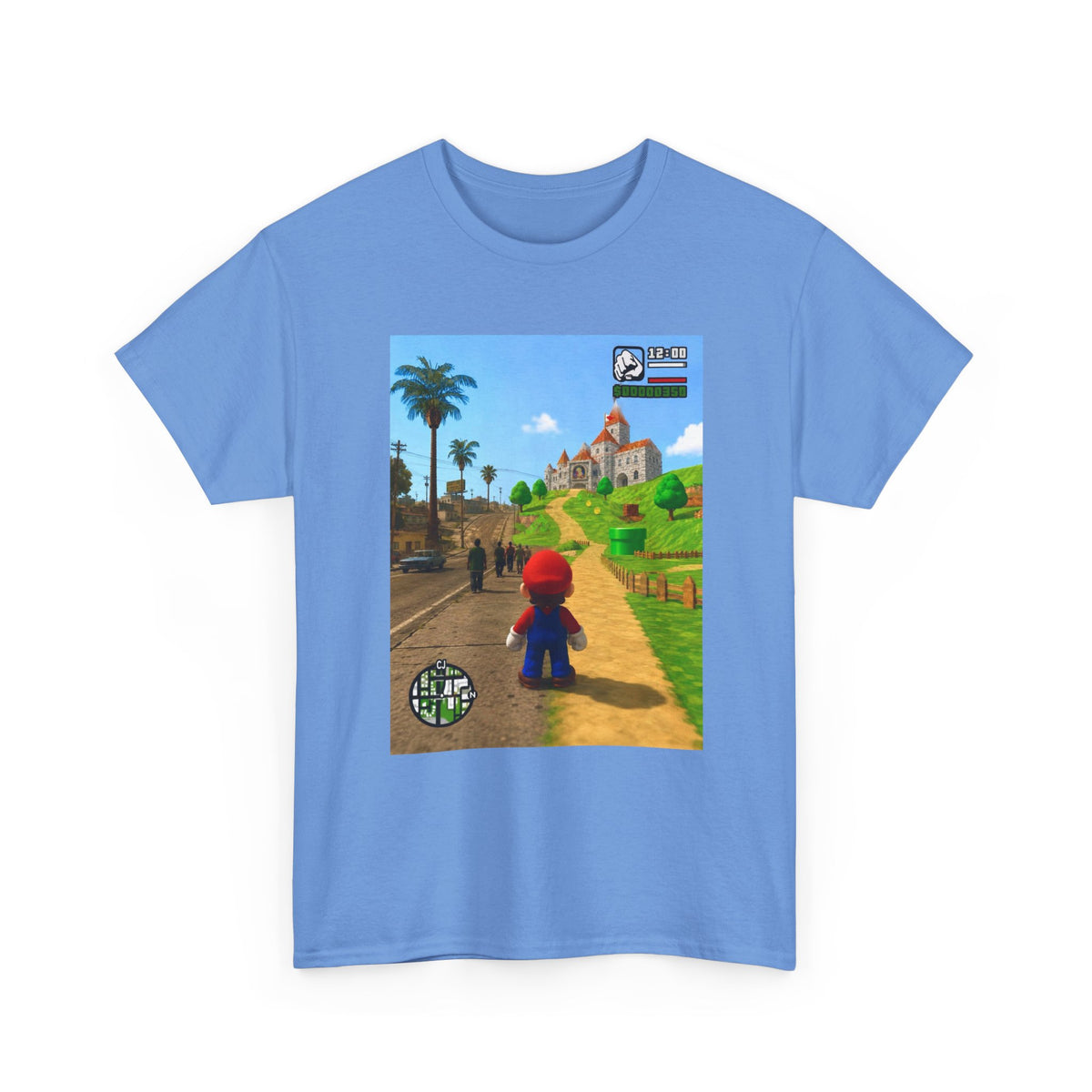 Mario Exploring San Andreas Streets