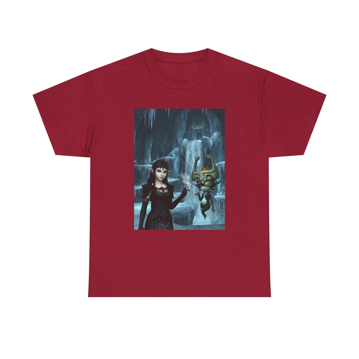 Zant, Midna Smoking Blunts In Ice Cave Tee