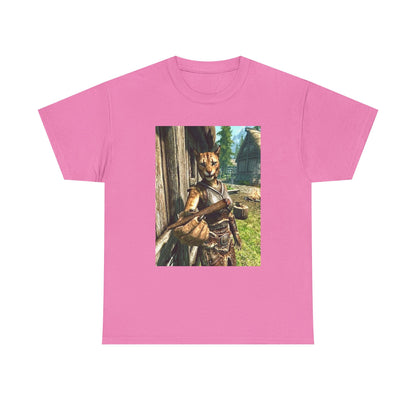 Khajiit Offering A Blunt Tee