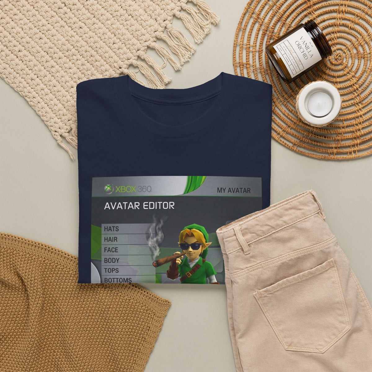 Chill Link Smoking Blunt Avatar Tee