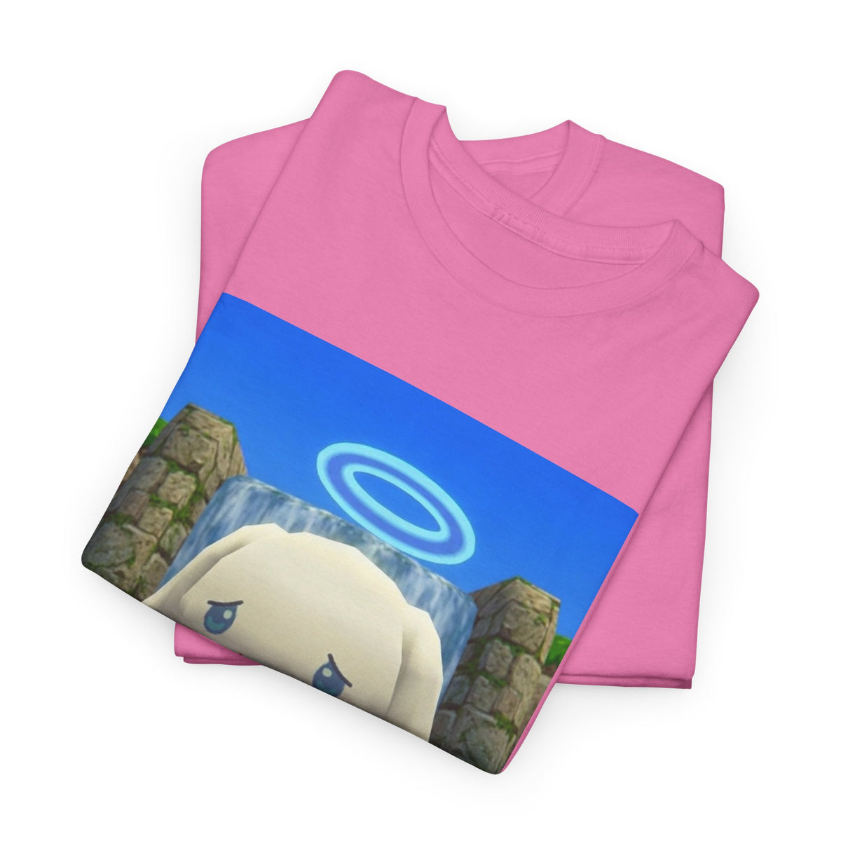 Angel Cinnamoroll Floating By Waterfall Tee