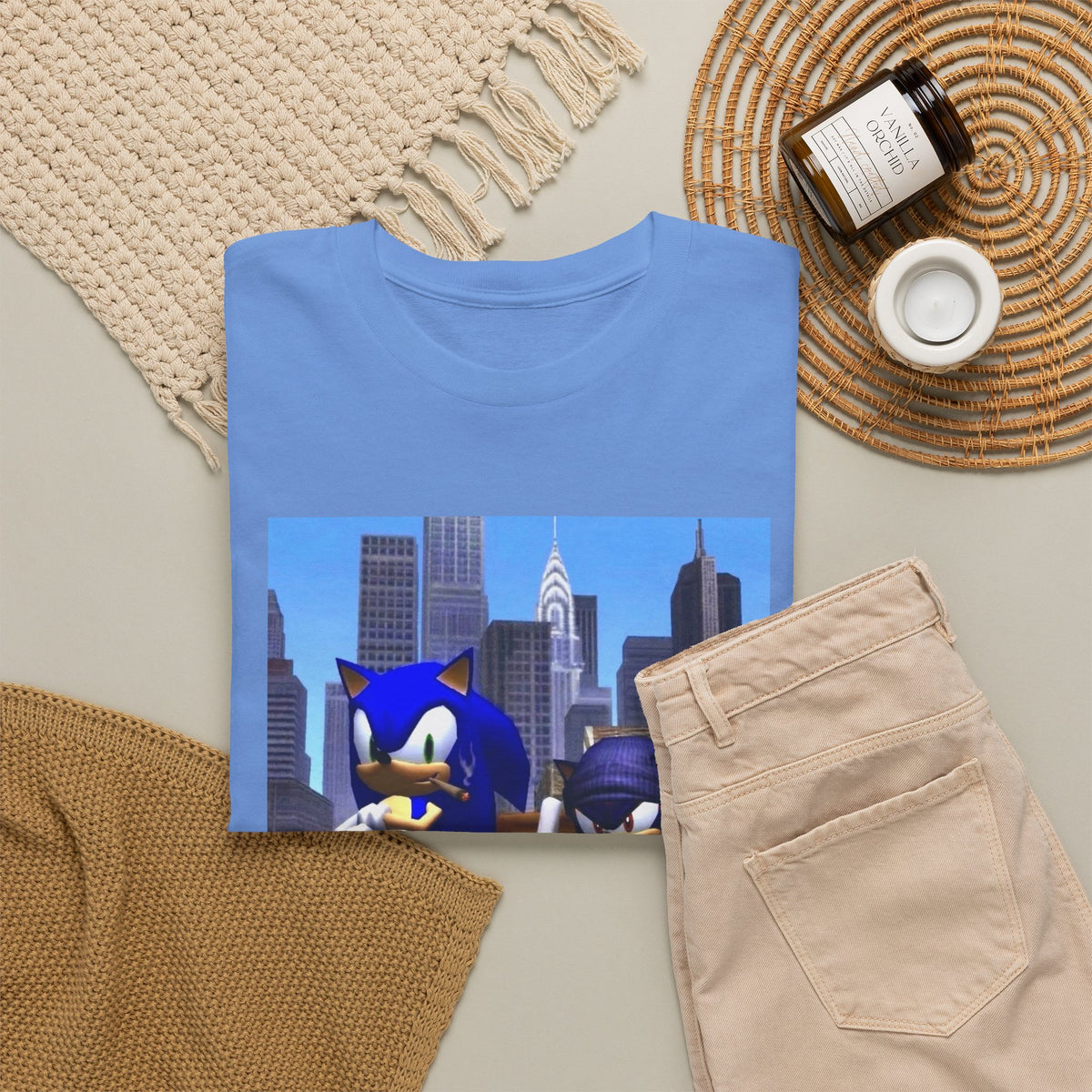 Sonic & Shadow City Smoke Session Tee