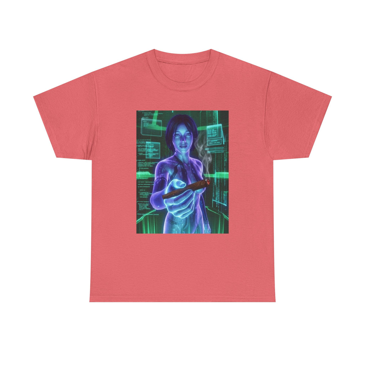 Hologram Goddess Offering You A Blunt