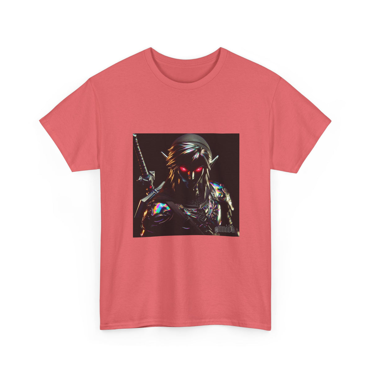 Chromatic Dark Elf Warrior With Red Eyes