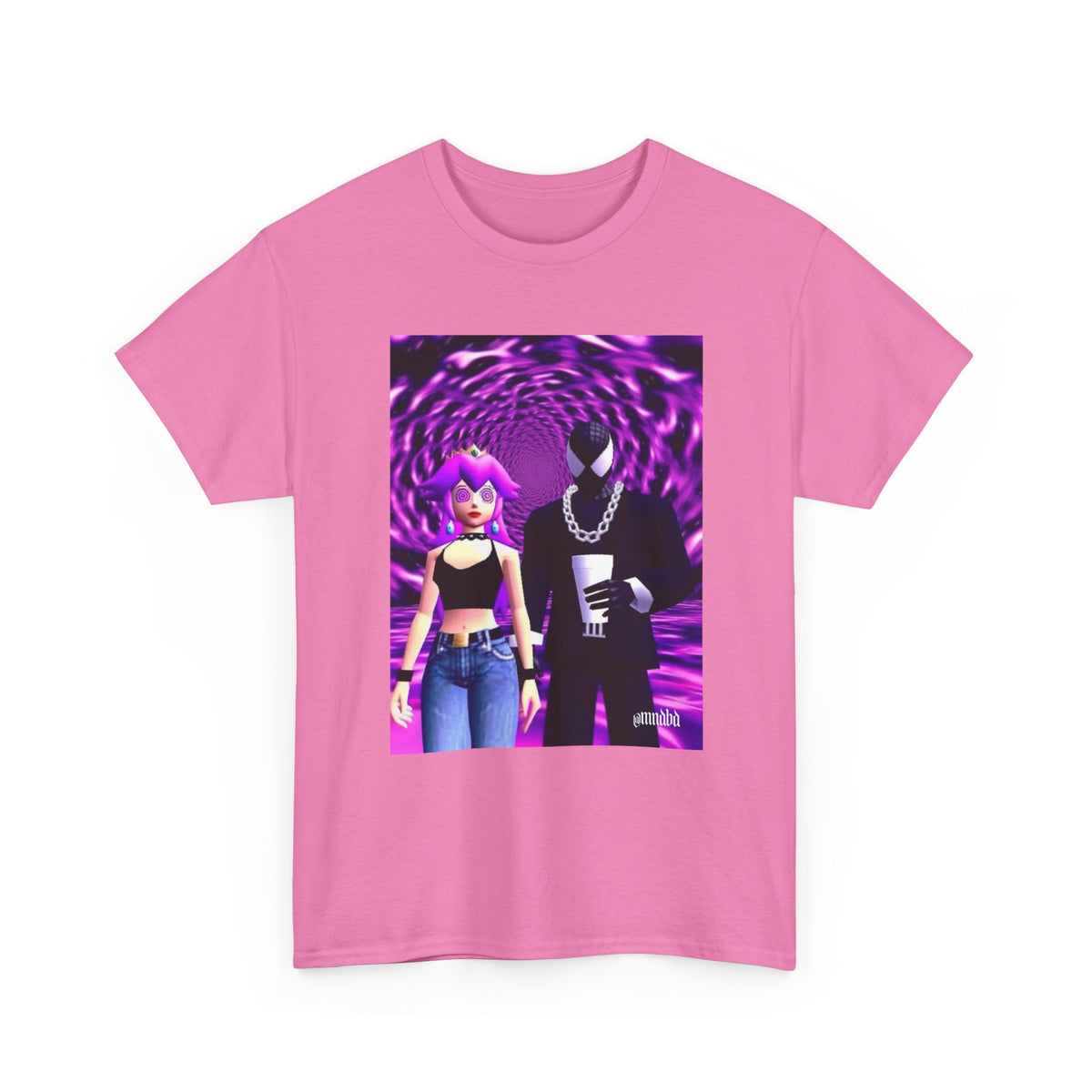 Hypnotized Peach & Sipping Spidey Tee