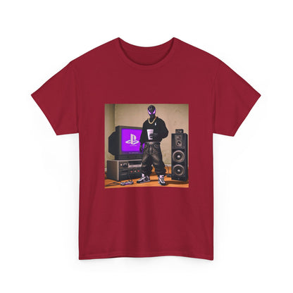 Miles Morales Gaming With Purple Haze