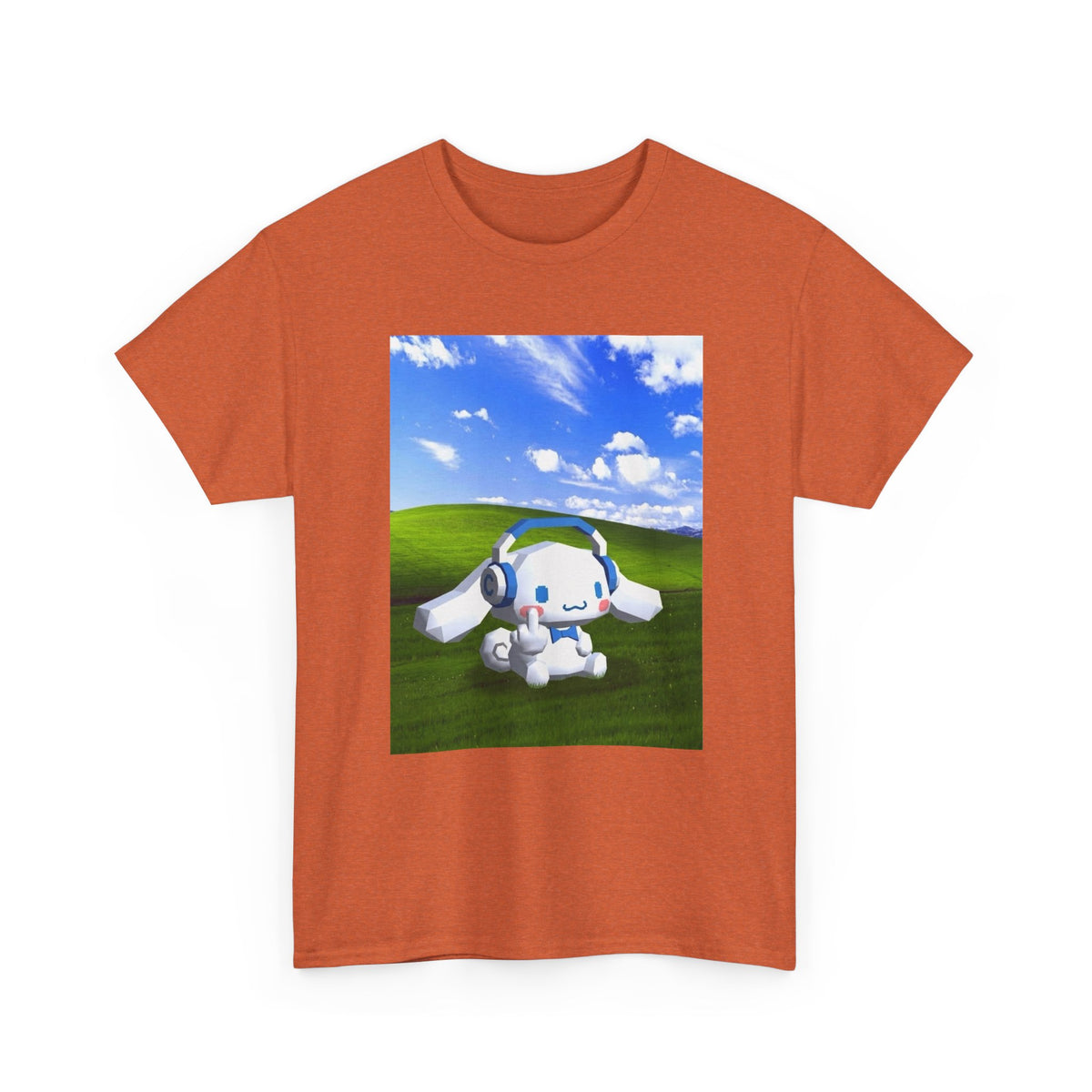 Low-Poly Cinnamoroll Flipping The Bird