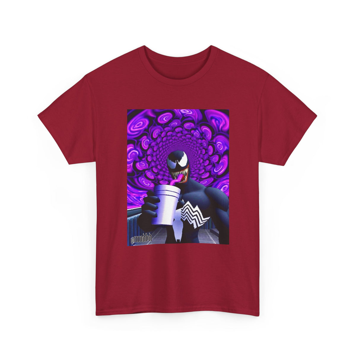 Venom Sipping Lean in Hypnotic Haze Tee