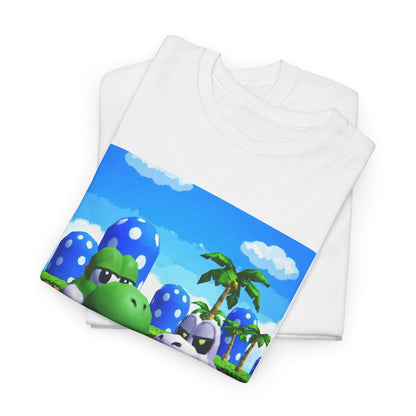 Yoshi And Dry Bones Flipping Off Tee