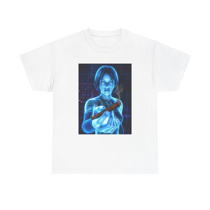 Holographic AI Offering You A Blunt Tee