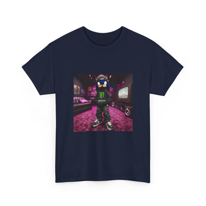 Streetwear Sonic Posing In A Drip Room