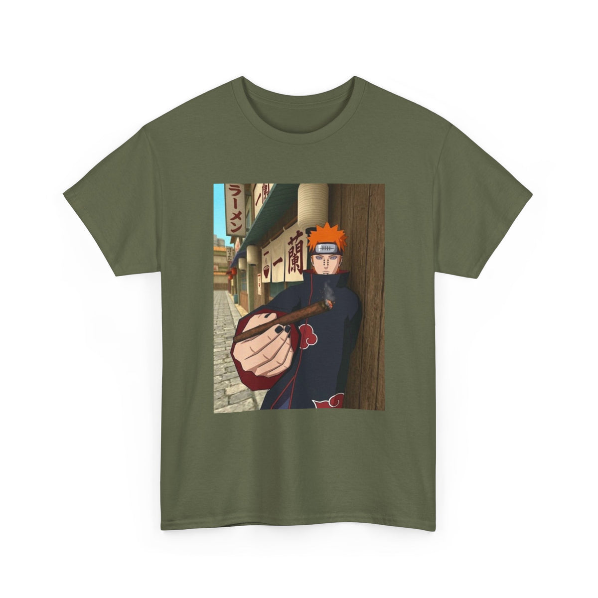 Pain Enjoying A Blunt On A Street Tee