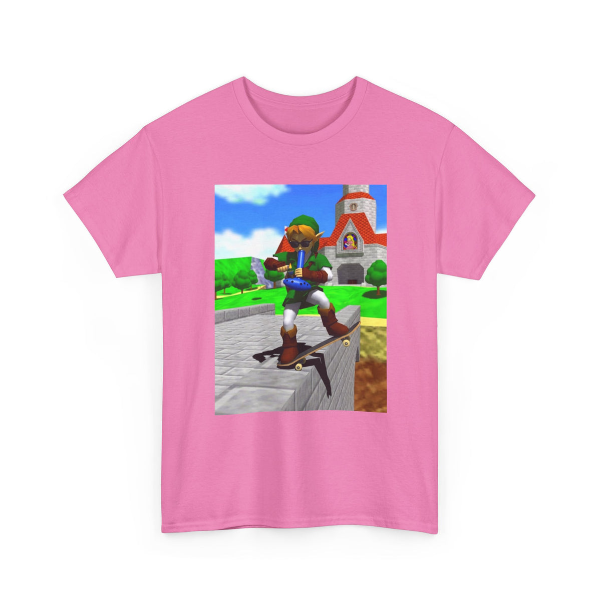 Stoner Link On Skateboard With Ocarina Bong