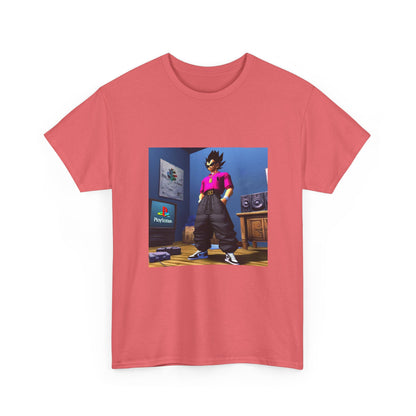 Y2K Vegeta Chilling With PlayStation Tee