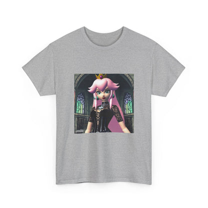 Goth Princess Peach In The Castle Tee