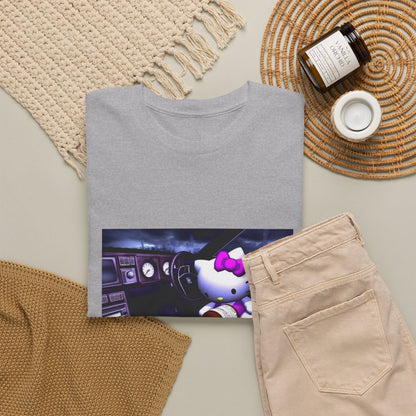 Hello Kitty Pours Lean In Car Tee